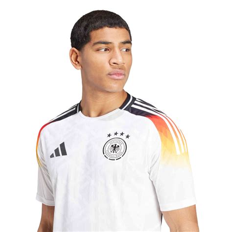 adidas men's germany replica home white stadium jersey